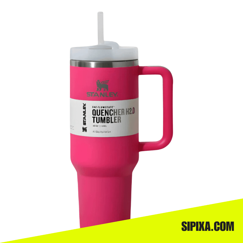 Stanley 40 OZ Tumbler Cup hot pink