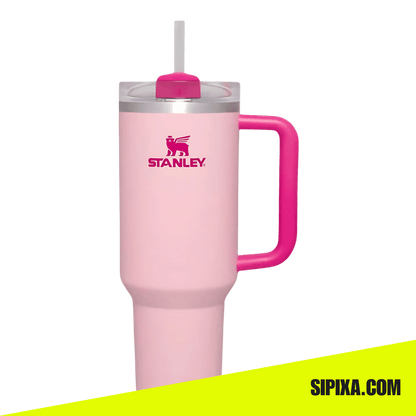 Stanley 40 OZ Tumbler Cup flamingo pink