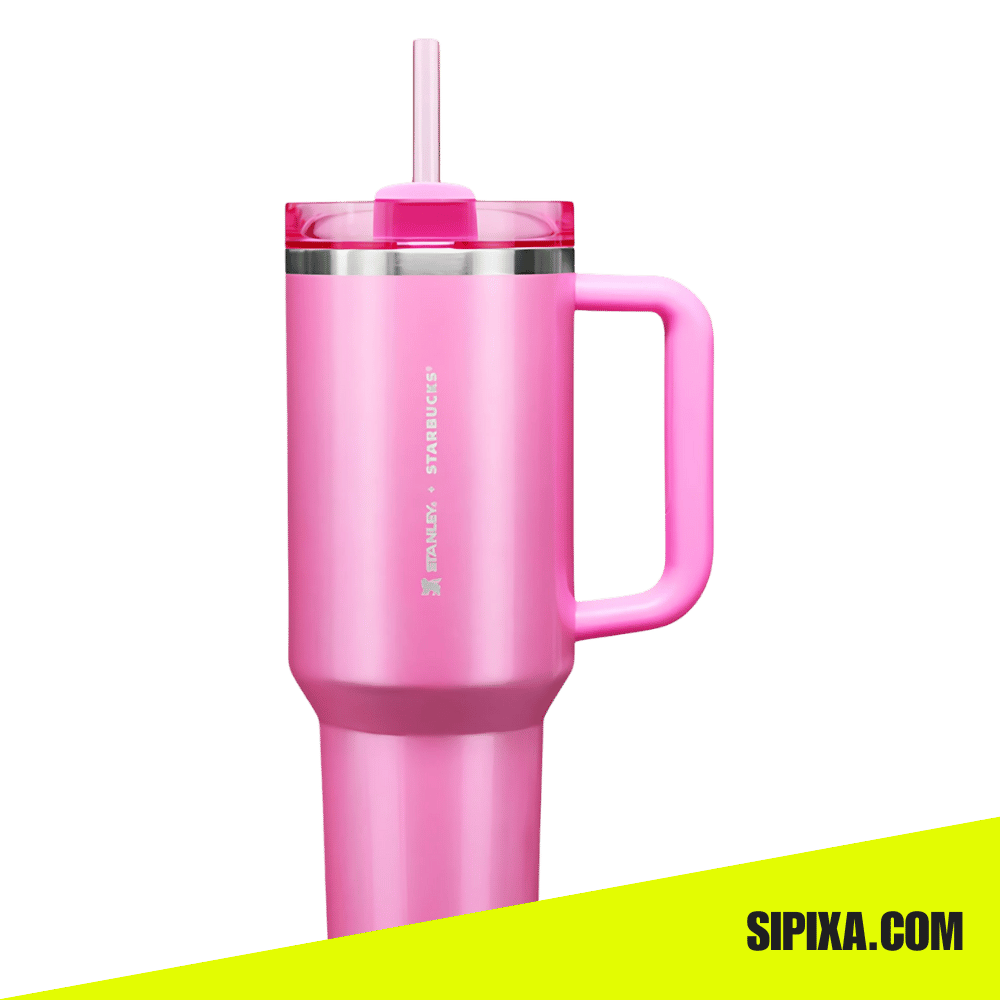 Stanley 40 OZ Tumbler Cup X Starbucks Pink