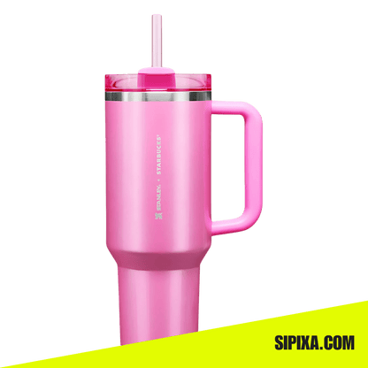 Stanley 40 OZ Tumbler Cup X Starbucks Pink