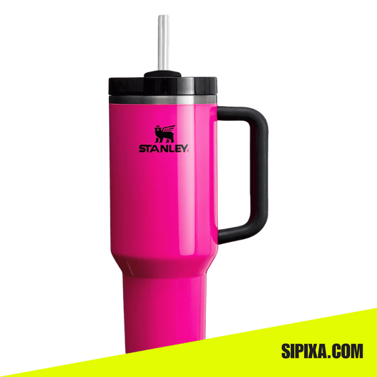 Stanley 40 OZ Tumbler Cup neon electric pink