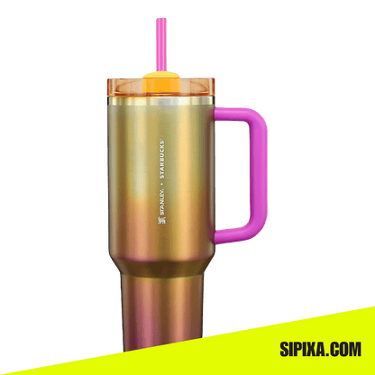 Stanley 40 OZ Tumbler Cup X Starbucks Yellow